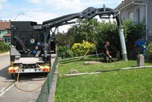 Camion chez le particulier